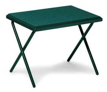 Table Camping Table Green Plastic Lightweight Compact folding Camping Table - main image