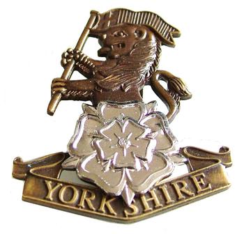Yorkshire Regiment Cap Badge - main image