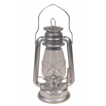 Hurricane Lantern 11 inch Zinc / Silver Hurricane Paraffin lamp / Lantern New - main image