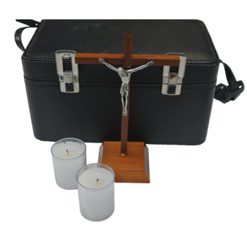 Christian Chaplain Military Issue Padre Communion Set - main image