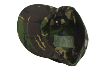 Crap Hat Lightweight Genuine British Issue DPM Camouflage Pattern Combat Cap New And Used - main image