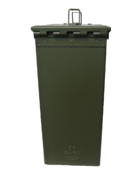 Ammo Box Tall 50 Cal Rare Extra Tall 50 Cal  Ammunition Box - New - main image