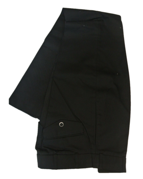 Black Mixed Fibre Police Or Security Trousers - 28 Inch Waist - main image