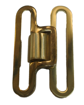 Brass Military Issue Replacement Webbing Belt Buckle - main image