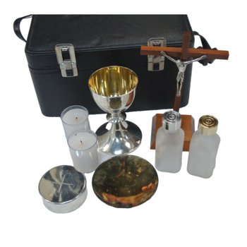 Christian Chaplain Military Issue Padre Communion Set - main image