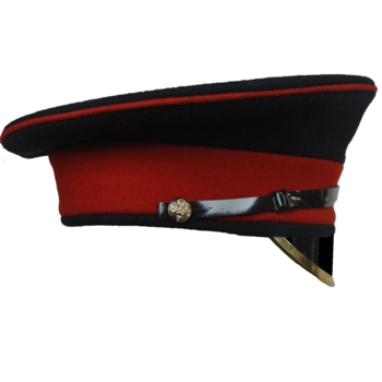 British Military Issue Slashed Peak Officers Uniform Cap - main image