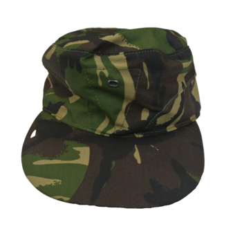 Crap Hat Lightweight Genuine British Issue DPM Camouflage Pattern Combat Cap New And Used - main image