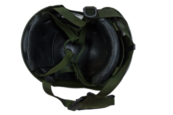 British Army Military Bump Hat Engineers Olive Plastic Protective Helmet - main image