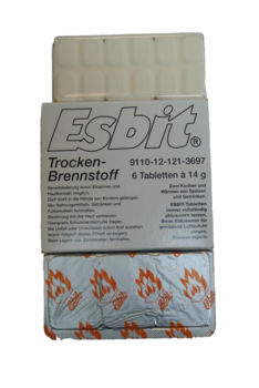 Esbit Solid Fuel Pack Of 6 Tablets 14g - main image