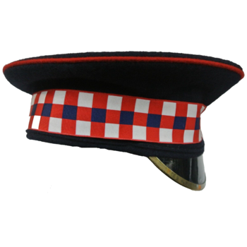 British Military Issue Slashed Peak Officers Uniform Cap - main image
