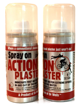 action plaster spray on film - main image