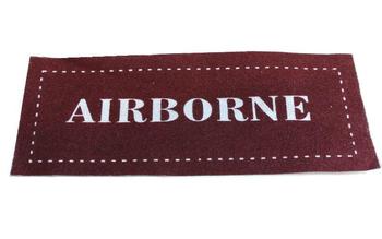Printed Airborne Sew On Patch - main image