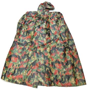 Swiss Alpenflage Camo Military Issue Poncho - main image
