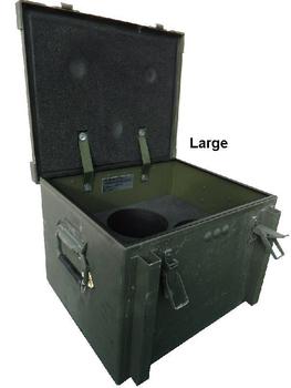 Aluminium Ammo Box Square Alloy Box Genuine Military Issue - main image