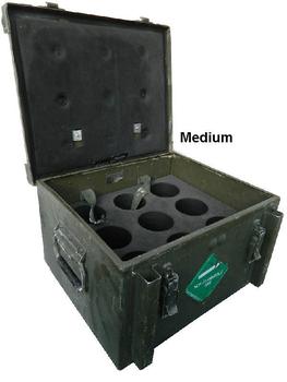 Aluminium Ammo Box Square Alloy Box Genuine Military Issue - main image