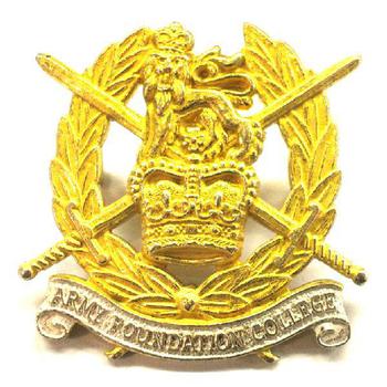 Army Foundation College Cap Badge - main image