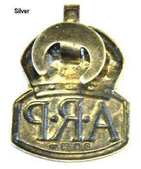 ARP WWII Air Raid Precautoions Pin On Lapel Stud Badge - main image