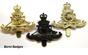 Royal Artillery Cap Badges (RA) - main image