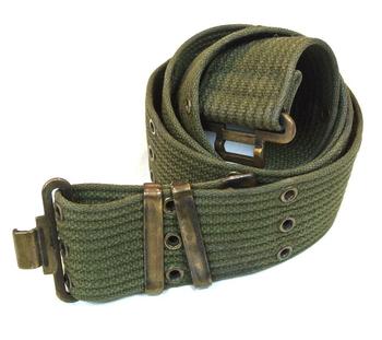 Austrian military issue webbing canvas working belt