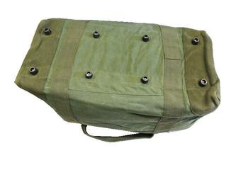 Canvas Army Holdall Military Issue 58 Pattern Issue Olive Green Canvas Holdall Graded - main image