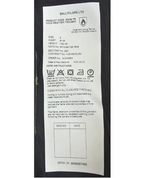 sage cold weather trousers - main image