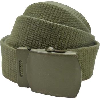 Genuine Army Used Narrow Olive Green Webbing belt (Loft) 