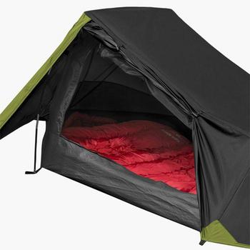 Blackthorne 1 Single Person Lightweight Back Packing Quick Pitch Trekking Tent Black or Hunter Green - main image