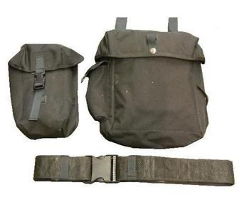 Black PLCE Special Forces webbing 3 piece set - main image