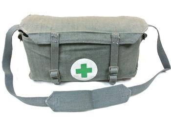 Air Force First Aid Kit Genuine Civil Defence RAF Type First Aid Pack With Contents And Bag - main image