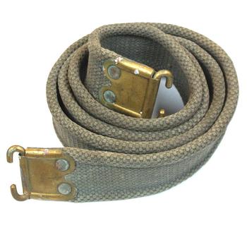 Ceremonial White And Olive Gun Slings - main image