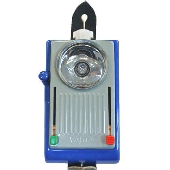 Danish Olive Green Signal Lamp With Morse Code And Filters - Type II (Leather End) - main image