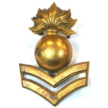 Royal Marines Bombadier Cap Badges - main image