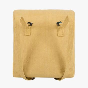 Webbing Haversack Back Pack New Classic A4 Size Canvas Rucksack / Shoulder Bag  - main image