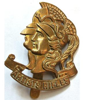 Artists Rifles Cap Badge The 28th County Of London Battalion - Artists Rifles - main image