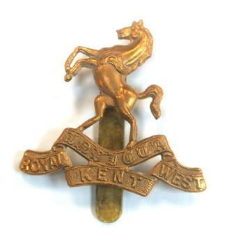 Royal West Kent Regimental Cap Badge - main image