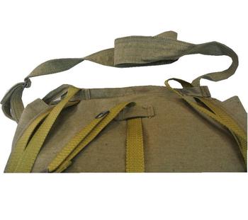 Military issue Olive green canvas bread bag  - main image