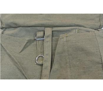 Military issue Olive green canvas bread bag  - main image