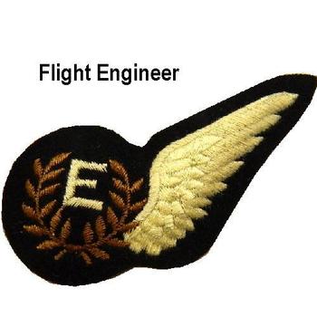 RAF Half Brevet Sew On Wing Brevets - main image