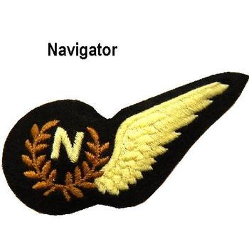 RAF Half Brevet Sew On Wing Brevets - main image