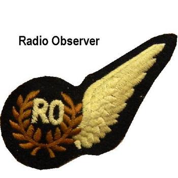 RAF Half Brevet Sew On Wing Brevets - main image