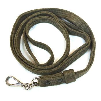 British Army Pistol / Whistle Lanyard In Khaki Or Olive - main image