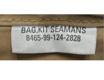 Sea Sack Canvas Khaki Seasack British Military Issue Large WWII Style Khaki Seasack - Used - main image