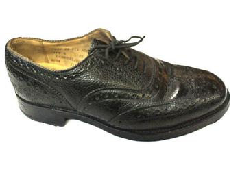 Black Brogue shoes - main image