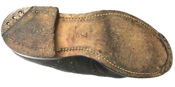 Black Brogue shoes - main image