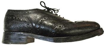 Black Brogue shoes - main image