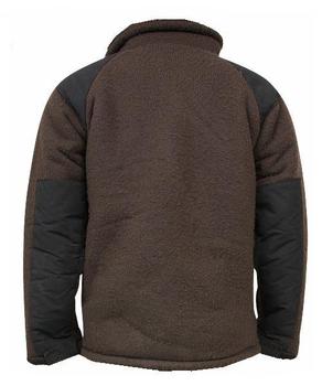 Cold Weather US Military Issue ECW Fibre Pile Brown Bear Zip Jacket - main image