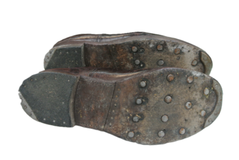 Brown Officers shoes - main image