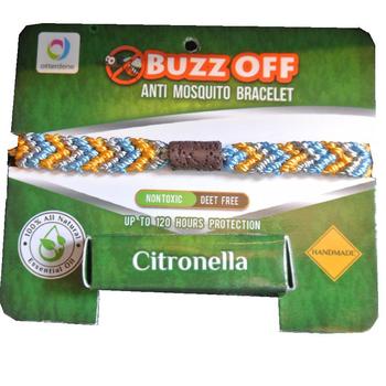 Anti Mosquito Bracelet Buzz off Citronella Natural Essential oil bracelet - main image