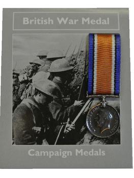 Medal WW1 Medals  - Mini Carded Medals - main image