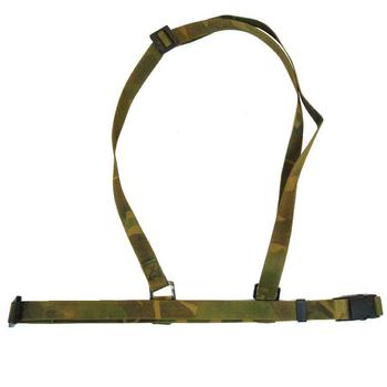 Woodland Camo DPM military sam brown / harness
